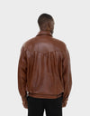 HENRY MEN'S LEATHER JACKET | BROWN